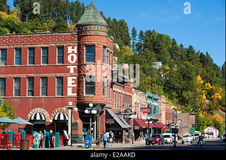 City Deadwood Black Hills South Dakota In Usa Hi-res Stock Photo - Alamy