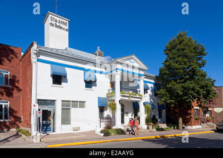 Canada, Quebec Province, Montreal, Sainte Anne de Bellevue, the city hall in a former fire station Stock Photo