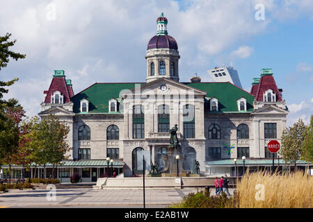 Canada, Quebec Province, Montreal, Hochelaga Maisonneuve district, Maisonneuve Market built between 1912 and 1914 by Marius Stock Photo