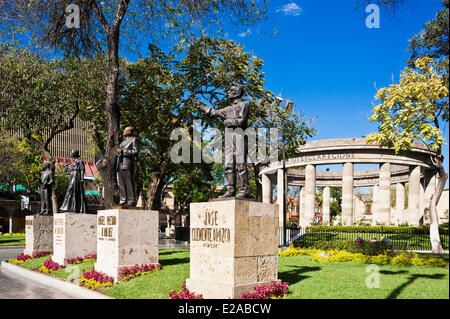 Mexico, Jalisco state, Guadalajara, the historical center, Rotonda de los Jaliscienses Ilustres (Rotunda of Illustrious Jalisco