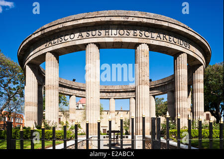 Mexico, Jalisco state, Guadalajara, the historical center, Rotonda de los Jaliscienses Ilustres (Rotunda of Illustrious Jalisco