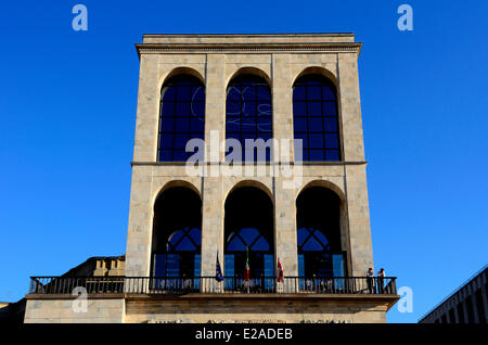 Italy, Lombardy, Milan, Museo del Novecento built in the 20th century, museum of modern art located in the Palazzo Stock Photo