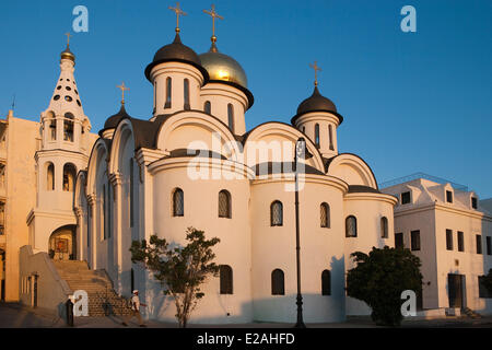 Cuba, Ciudad de La Habana Province, Havana, Habana Vieja district, listed as World Heritage by UNESCO, russian orthodox church Stock Photo