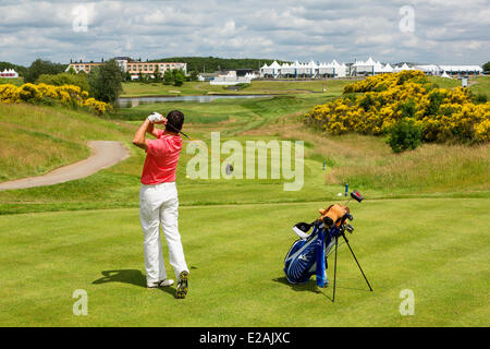 Europe, France, Yvelines, Golf National at Guyancourt Stock Photo