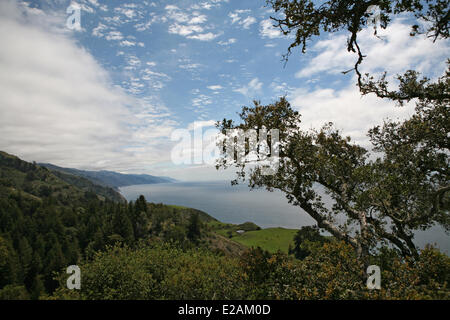 United States, California, Big Sur, view from California Highway 1 Stock Photo