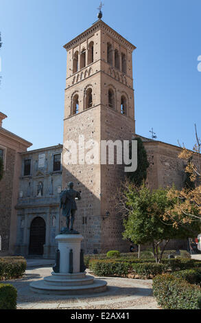 Spain, Castilla La Mancha, Toledo, historical center listed as World Heritage by UNESCO, Santo Tome church Stock Photo