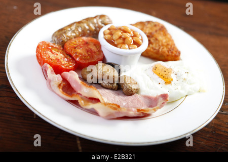 Full English Breakfast Stock Photo