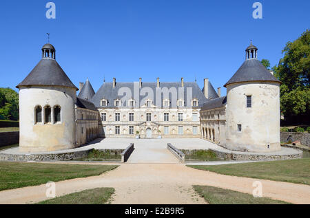 France, Cote d'Or, Bussy le Grand, Chateau de Bussy Rabutin Stock Photo