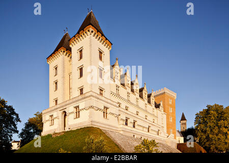 France, Pyrenees Atlantiques, Bearn, Pau, 14th century castle, place of birth of king Henry IV Stock Photo