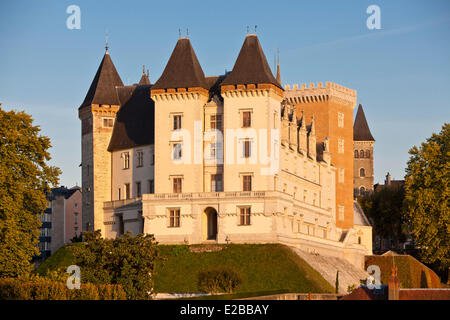 France, Pyrenees Atlantiques, Bearn, Pau, 14th century castle, place of birth of king Henry IV Stock Photo