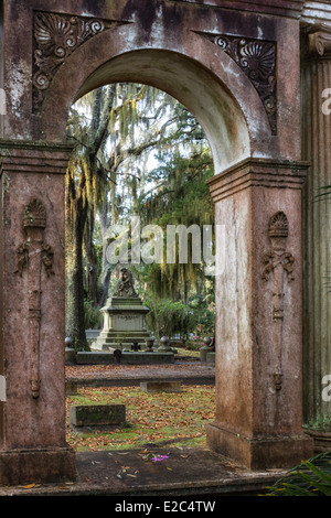 Bonaventure Cemetery in Savannah, Georgia Stock Photo