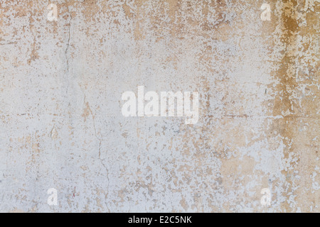 Rough textured peeled paint background. Stock Photo