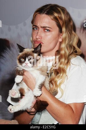 Las Vegas, Nevada, USA. 18th June, 2014. Grumpy Cat attends the 2nd day of the 2014 Licensing Expo on June 18, 2014 at Mandalay Bay Convention Center in Las Vegas, Nevada © Marcel Thomas/ZUMAPRESS.com/Alamy Live News Stock Photo