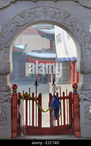 China, Qinghai, Amdo, Xining surroundings, Kumbum monastery (Ta'er Si) Stock Photo