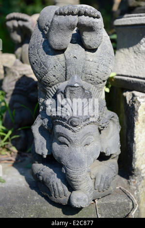 Indonesia, Bali, Ubud, Ganesha, hindu god with an elephant head Stock Photo
