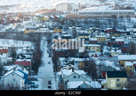 Norway, Finnmark, Kirkenes, general view of the city Stock Photo