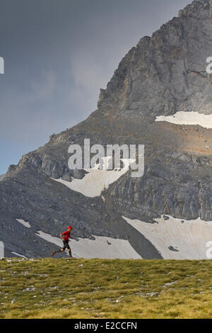 Greece, Macedonia, Thrace, Mount Olympus National Park, listed as Biosphere Reserve by UNESCO, Mount Olympus Stock Photo