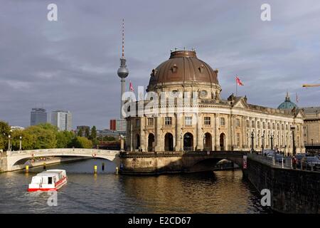 Germany, Berlin, Mitte, Museum Island (Museuminsel), listed as World Heritage by UNESCO, the Bodemuseum Stock Photo