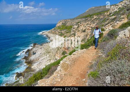 Italy Sicily Egadi Islands from the coast of Levanzo Stock Photo - Alamy