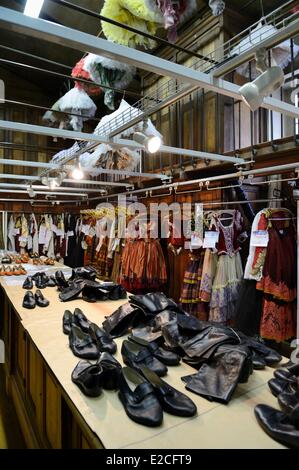 France, Paris, Garnier Opera, the costume workshops, the costumes central (centrale des costumes) Stock Photo
