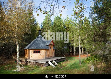 France, Puy de Dome, Auvergne Volcanoes Natural Regional Park, Mont Dore, Col de Guery Stock Photo