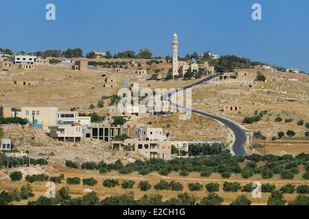 Palestine, West Bank (disputed territory), Bethlehem region, Bayt Ta'mar village Stock Photo