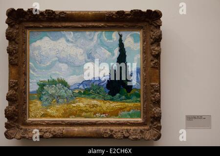 Switzerland, Zurich, Kunsthaus (Museum of Modern Art), Van Gogh landscape Stock Photo