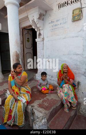 India Rajasthan state Jodhpur the blue city Stock Photo