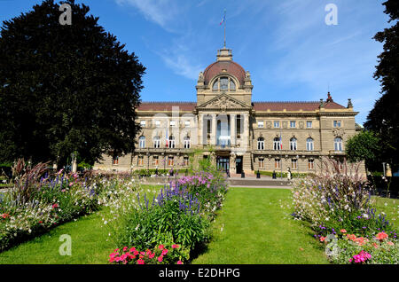 France Bas Rhin Strasbourg Place de la Republique the Palais du Rhin Stock Photo