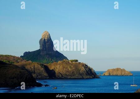 Brazil Pernambuco state island Fernando de Noronha the eastern tip of the island Stock Photo