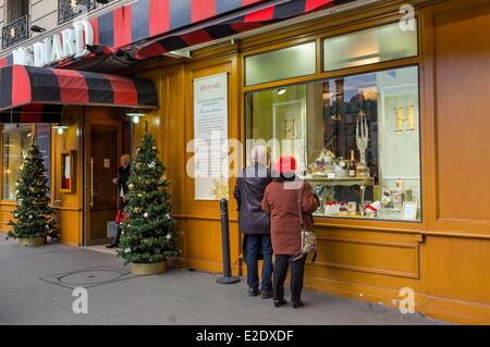 France Paris the store Hediard Madeleine square Stock Photo