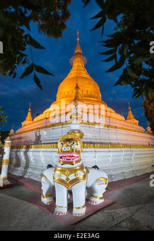 Myanmar (Burma) Mandalay division Mandalay Myay Sune Wyne pagoda Stock Photo