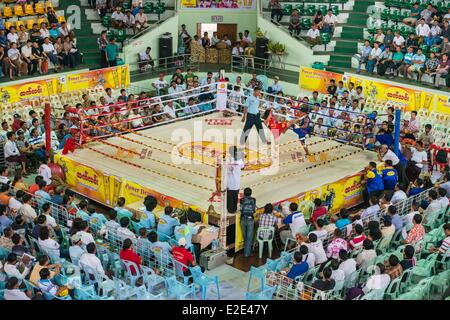 Myanmar (Burma) Yangon Division Yangon Tamwe district Thein Phyn boxing staduim Stock Photo