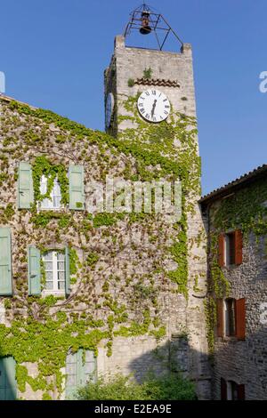 France, Gard, Vezenobres near Ales Stock Photo