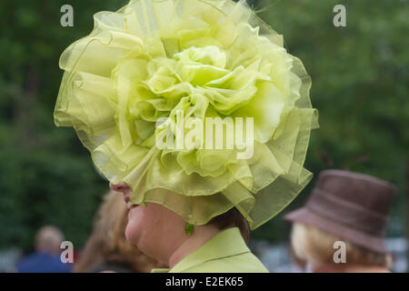 Ascot Berkshire, UK. 19th June 2014.  Ladies day at Royal Ascot Stock Photo