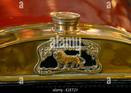 Voiturette de course Lion Peugeot, 1910 - photographie de presse - Agence Meurisse