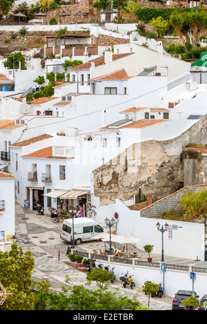 Frigiliana, La Axarquía - Costa del Sol, Malaga province, Spain, Europe. Stock Photo