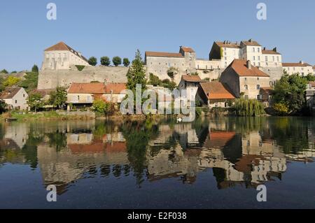 France, Haute Saone, Pesmes, labelled Les Plus Beaux Villages de France ...