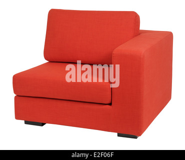Single Seater Sofa Chair Stock Photo