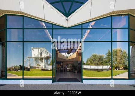 France Calvados Ranville Memorial Pegasus museum dedicated to the heroic action of the 6th British Airborne Division (aerial Stock Photo