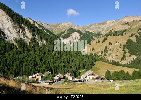 France, Hautes Alpes, Queyras Regional Natural Park, Molines en Queyras Stock Photo