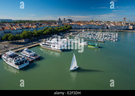 France, Charente Maritime, La Rochelle, the old harbour Stock Photo