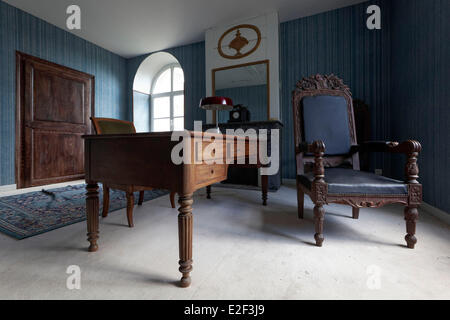France, Vosges (88), Neufchateau, inside view of the old courthouse, office of the Judge Stock Photo