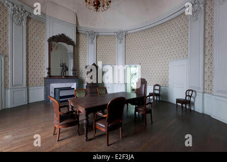 France, Vosges (88), Neufchateau, inside view of the old courthouse, meeting room Stock Photo