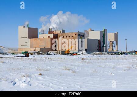 Canada, Saskatchewan, Colonsay, Mosaic potash plant Stock Photo