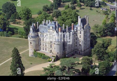 France, Maine et Loire, Brissac Quince, Chateau de Brissac Stock Photo