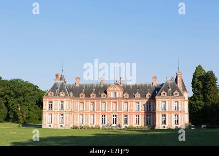 France, Seine et Marne, Vernou la Celle sur Seine, Graville castle Stock Photo