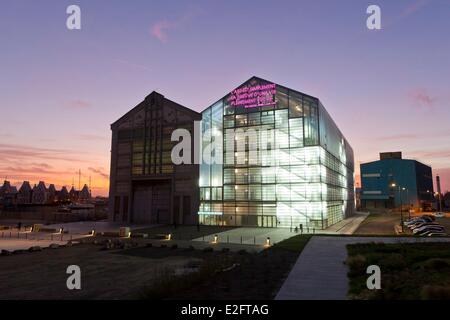 France Nord Dunkirk Grand Large district FRAC (Regional Museum of Contemporary Art) by Lacaton and Vassal Architects Firm Stock Photo