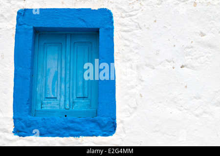 Traditional Greek house at Kos island in Greece Stock Photo