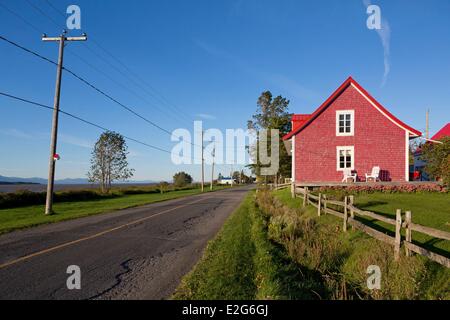 Canada Quebec province Chaudiere-Appalaches region L'Isle-aux-Grues Stock Photo